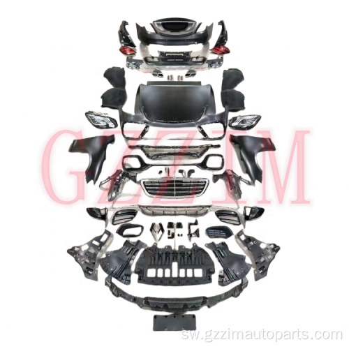 Darasa la W221 2008-2013 Boresha W222 S63 BodyKit